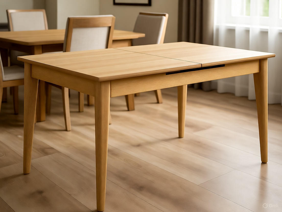 Table de salle à manger extensible